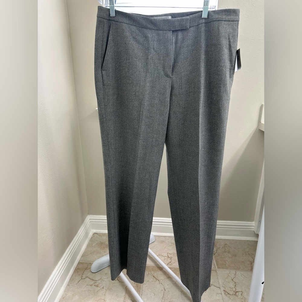 Kasper Women's Gray Trousers, Size 12